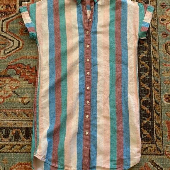 Madewell Shirtdress in Flagstaff Stripe - Picture 3 of 3